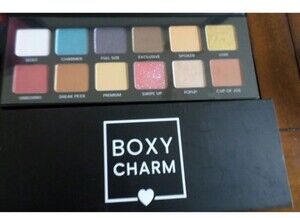 BOXY CHARM HELLO CHARMER Eyeshadow Palette 12 Shades Battle Glitter Shimmer.